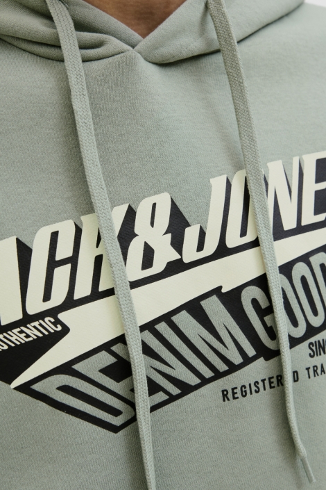 Jack & Jones jjelogo sweat hood 2 col 25/26 noos
